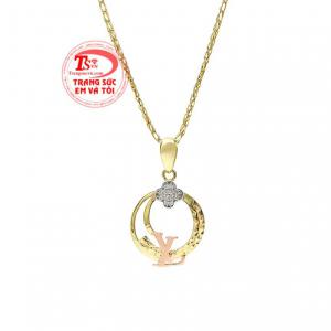 Bộ trang sức đẹp vàng tây nhận đặt chế tác theo yêu cầu.