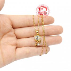 Bộ trang sức hồ ly dễ thương là món quà ý nghĩa cho phái đẹp. 