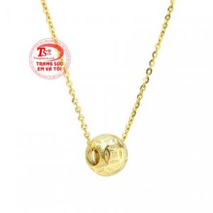 Bộ trang sức kim tiền vàng tây nhận đặt chế tác theo yêu cầu.