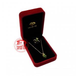Bộ trang sức Nephrite tiền tài nhận đặt chế tác theo yêu cầu.