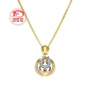 Bộ trang sức nữ vàng tây sang trọng được nhiều chị em yêu thích và lựa chọn.