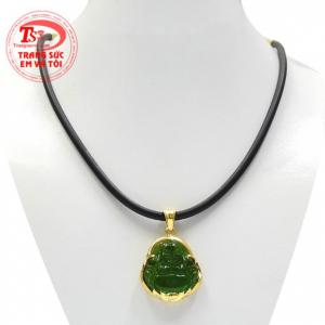 Bộ trang sức phật bọc vàng tây 10k bền đẹp và sáng bóng. 