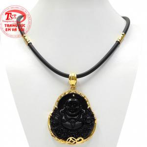 Bộ trang sức phật di lặc hoan hỉ thiết kế nam tính, mạnh mẽ.