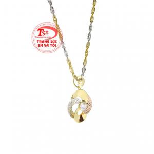 Bộ trang sức sang trọng vàng tây nhận đặt chế tác theo yêu cầu.