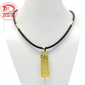 Bộ trụ thạch anh tóc tài lộc phong cách nam tính, trẻ trung và hợp thời trang. 