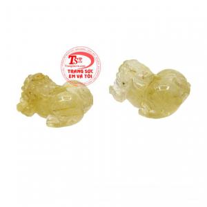 Tỳ hưu là linh vật từ xưa đến nay được nhiều người ưa chuộng, bởi người ta tin rằng linh vật này có tác dụng chiêu tài lộc, giải trừ tà khí. 