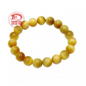 Chuỗi mắt hổ 10 ly hưng thịnh màu sắc độc đáo, trẻ trung.