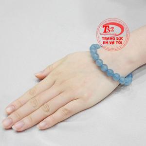 Chuỗi tay aquamarine 9 ly nhận giao hàng trên toàn quốc.