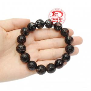 Chuỗi thạch anh tóc 13 ly đại cát thanh toán an toàn.