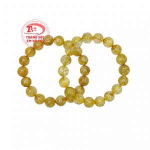  Thạch anh tóc vàng là biểu tượng của sự giàu có, tài lộc. 