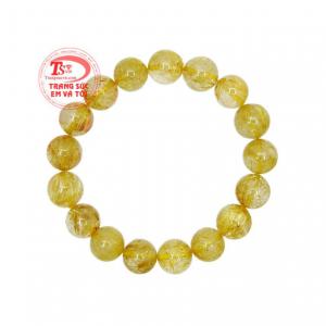 Thạch anh tóc vàng mang đến tài lộc, thịnh vượng và may mắn. 
