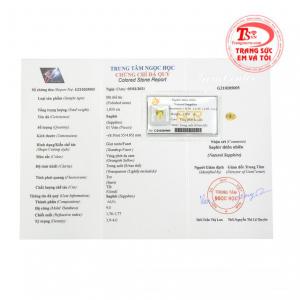 Đá sapphire thiên nhiên hưng thịnh thanh toán an toàn.