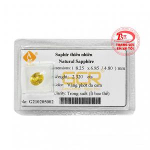 Đá sapphire vàng thiên nhiên tài lộc là sản phẩm hiện đang được rất nhiều khách hàng yêu thích.