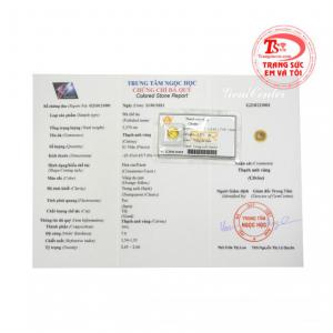 Đá thạch anh vàng phúc lộc mang đến vận may dành cho người mang mệnh Kim và Thổ.