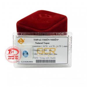 Viên đá thích hợp gắn trên các sản phẩm trang sức vàng giúp tăng thêm phần sang trọng, thời trang đến cho người đeo.