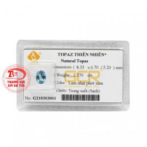 Đá Topaz thiên nhiên tài lộc là món quà chứa đựng nhiều ý nghĩa để dành tặng người thân, bạn bè hay đồng nghiệp.