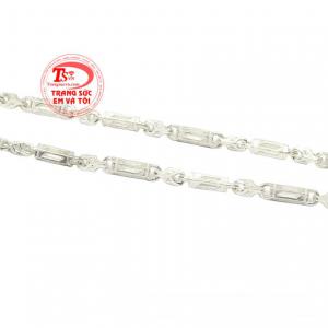 Dây chuyền bạc nam thăng tiến giao hàng tận nơi.
