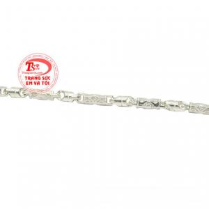 Dây chuyền bạc thời trang nam chế tác từ bạc 92.5 bền đẹp.