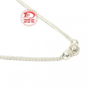 Dây chuyền bạc trẻ em thời thượng xinh xắn, đảm bảo chất lượng.