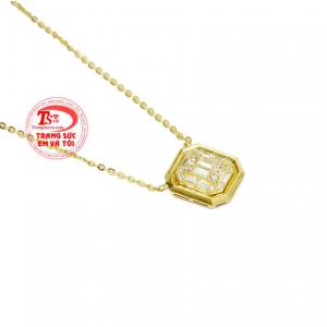 Dây chuyền cá tính phái đẹp chế tác từ vàng tây 10k bền đẹp