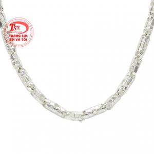 Dây chuyền nam bạc xu hướng nhận đặt chế tác theo yêu cầu.
