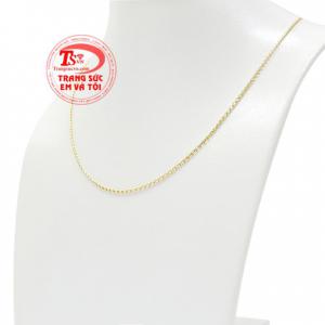 Dây chuyền vàng là sản phẩm trang sức bán chạy nhất được cả nam giới lẫn nữ giới lựa chọn làm trang sức đeo bên mình.