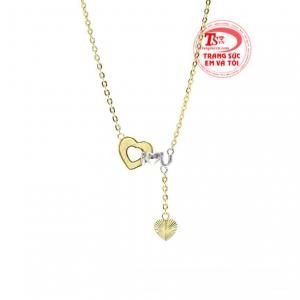 Dây chuyền vàng tây yêu thương nhận đặt chế tác theo yêu cầu.