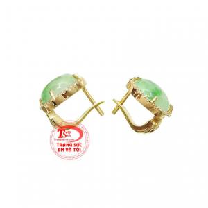 Hoa tai jadeite an nhiên sự lựa chọn hoàn hảo dành cho phái đẹp.
