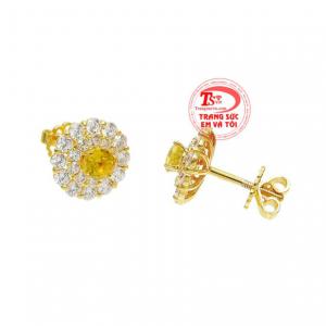 Đá sapphire vàng là biểu tượng của sự giàu sang, phú quý do đó viên đá này được rất nhiều khách hàng ưa chuộng.