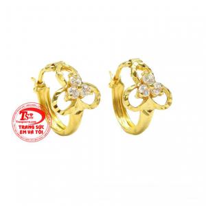 Đôi hoa tai này sẽ giúp các bạn gái càng thêm phần xinh đẹp và nổi bật hơn. 