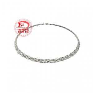 Kiềng vàng trắng phong cách bảo hành uy tín, giao hàng trên toàn quốc.