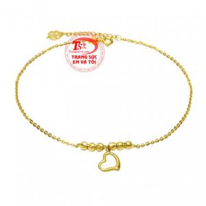 Lắc chân trái tim dễ thương đang là xu hướng được rất nhiều các bạn trẻ yêu thích. 