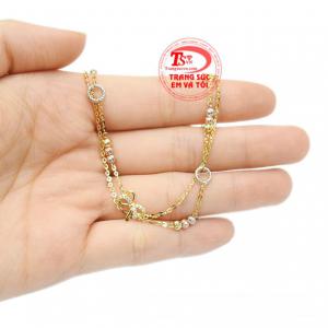  Lắc chân vàng kiều diễm đảm bảo chất lượng được bảo hành uy tín.