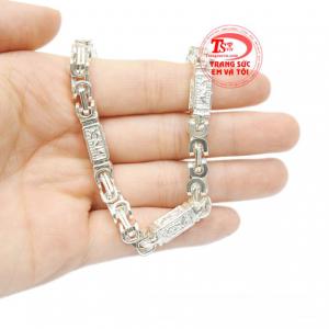 Lắc nam bạc phong cách bảo hành uy tín