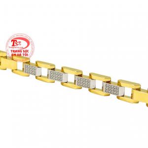 Lắc nam vàng tây lịch lãm bảo hành chu đáo