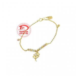 Với thiết kế ấn tượng, các chi tiết chế tác cách tỉ mỉ giúp cho chiếc lắc tay trở nên hoàn mỹ. 