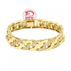 Lắc tay nam thời trang cá tính sở hữu thiết kế mang phong cách hiện đại với kiểu dáng bắt mắt.