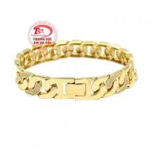 Chiếc lắc tay nam này sẽ giúp cánh mày râu trẻ trung và thời trang hơn, giúp các chàng trở nên đặc biệt trong mắt người ấy.