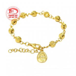 Chiếc lắc tay này mang đến vẻ hợp thời trang và vô cùng duyên dáng cho phái đẹp.