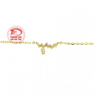 Lắc tay vàng thanh tú sự lựa chọn hoàn hảo để làm quà tặng cho một nửa yêu thương.