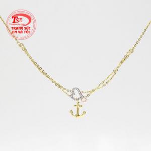  Lắc vàng tây tình yêu là gợi ý hay dành tặng cho người phụ nữ của bạn. 