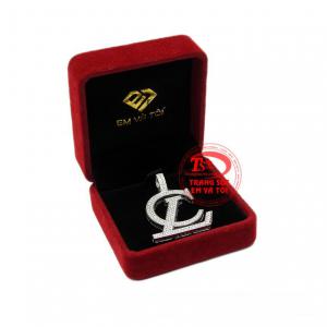 Mặt dây chữ thời thượng thanh toán an toàn.