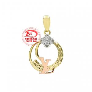 Mặt dây đẹp vàng tây được chế tác từ công nghệ hiện đại mang tới sản phẩm hoàn mỹ. 