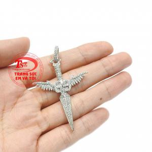 Mặt dây kiếm phong cách nhận đặt chế tác theo yêu cầu