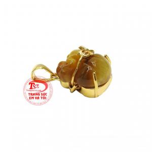 Mặt dây mắt hổ tài lộc thanh toán an toàn