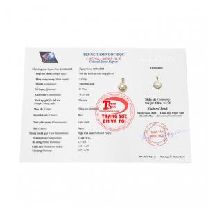 Sản phẩm có giấy kiểm định đá quý.  
