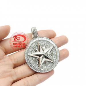 Mặt dây ngôi sao vàng trắng bảo hành uy tín, giao hàng toàn quốc.