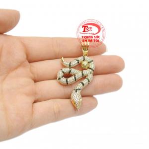 Mặt dây rắn phong cách được bảo hành uy tín, giao hàng trên toàn quốc.
