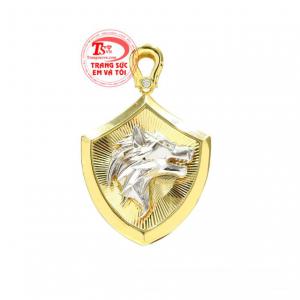 Mặt dây sói dũng mãnh hiện là sản phẩm mới độc đáo được nhiều khách hàng yêu thích.