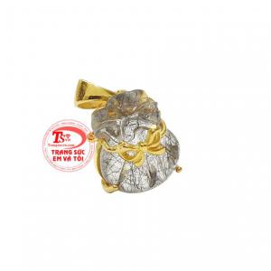 Sản phẩm kết hợp đá thiên nhiên cùng vàng tây 10k bền đẹp, phù hợp làm quà tặng cho người thân, bạn bè. 